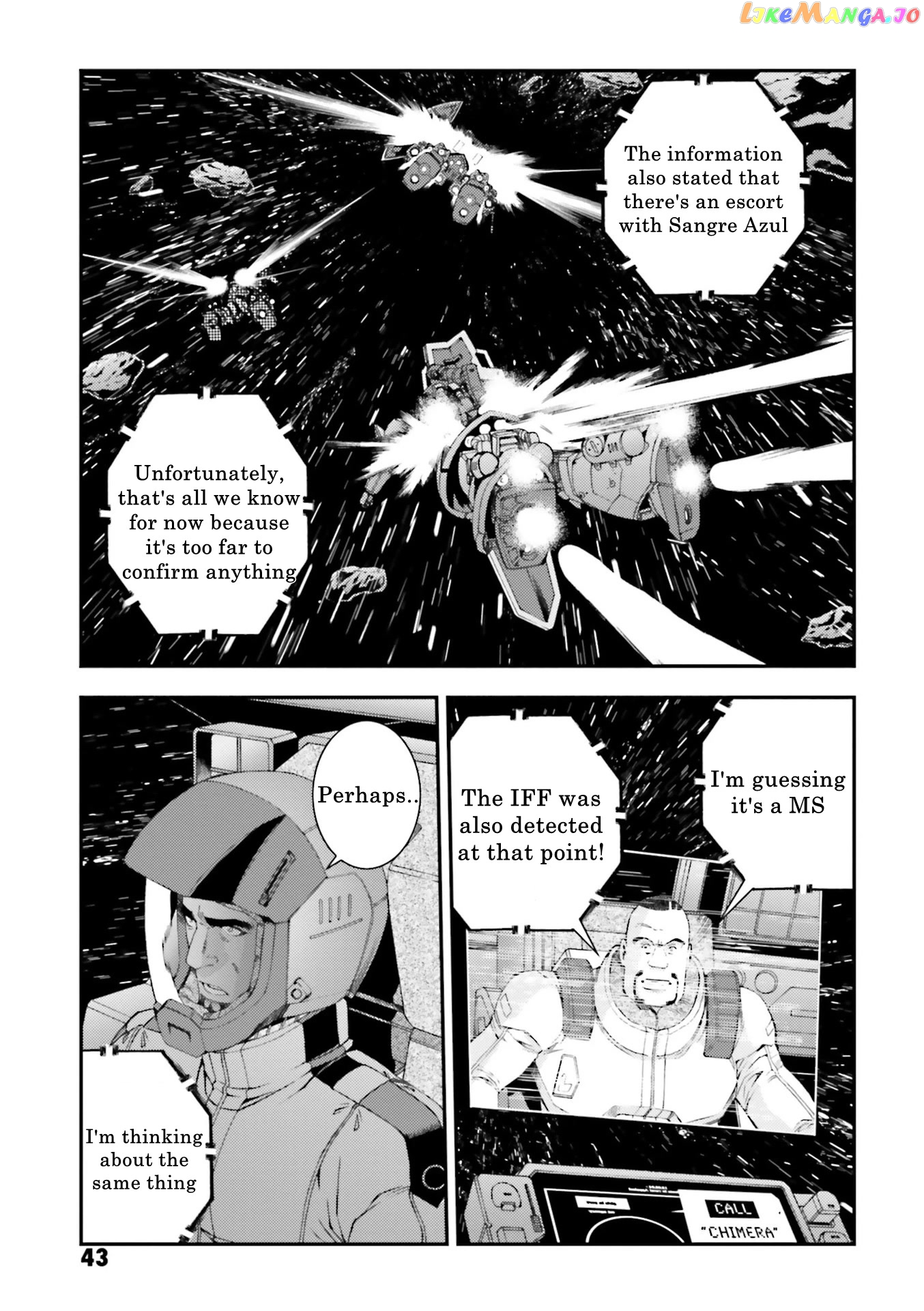 Kidou Senshi Gundam MSV-R: Johnny Ridden no Kikan chapter 87 - page 3