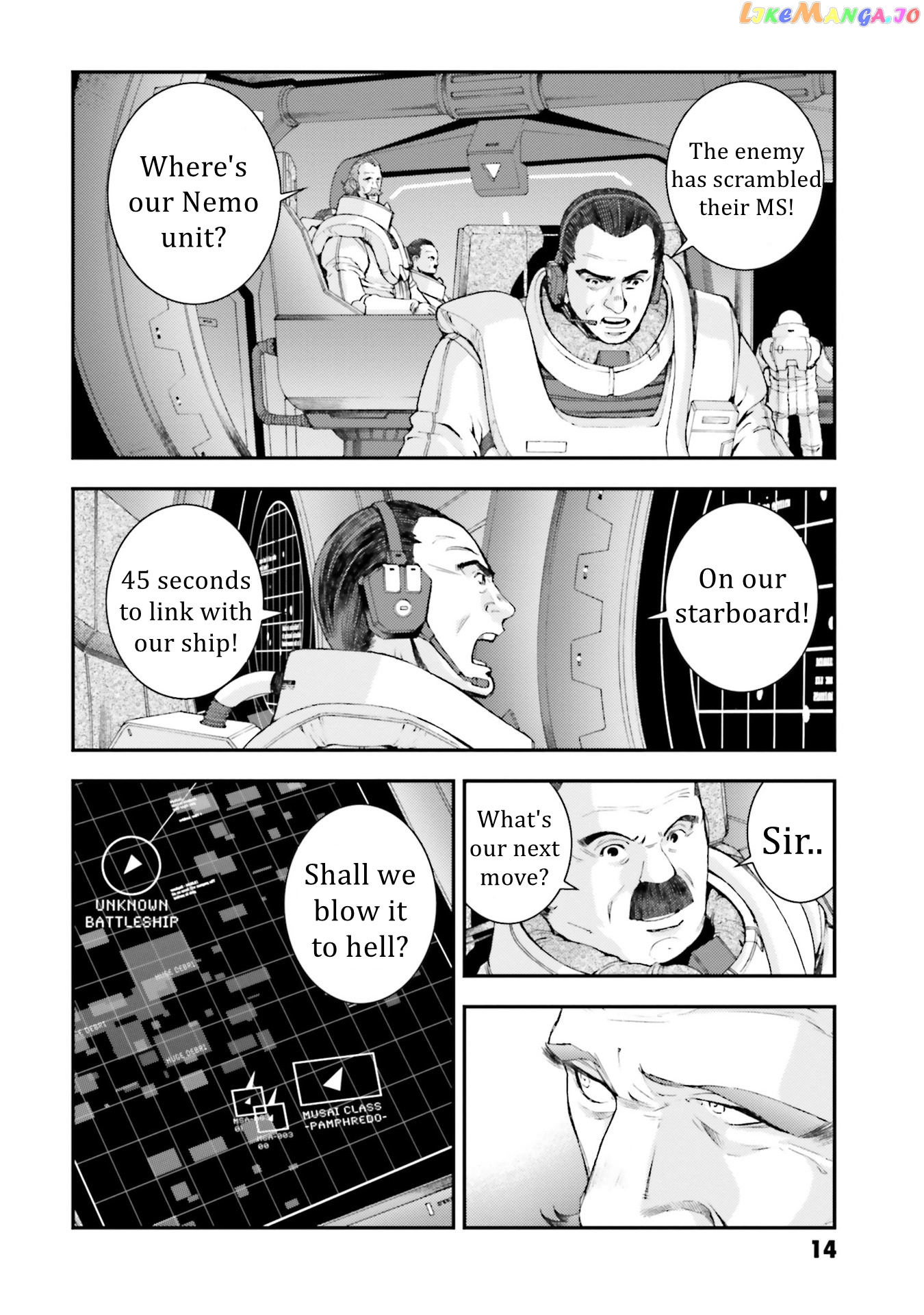 Kidou Senshi Gundam MSV-R: Johnny Ridden no Kikan chapter 96 - page 12
