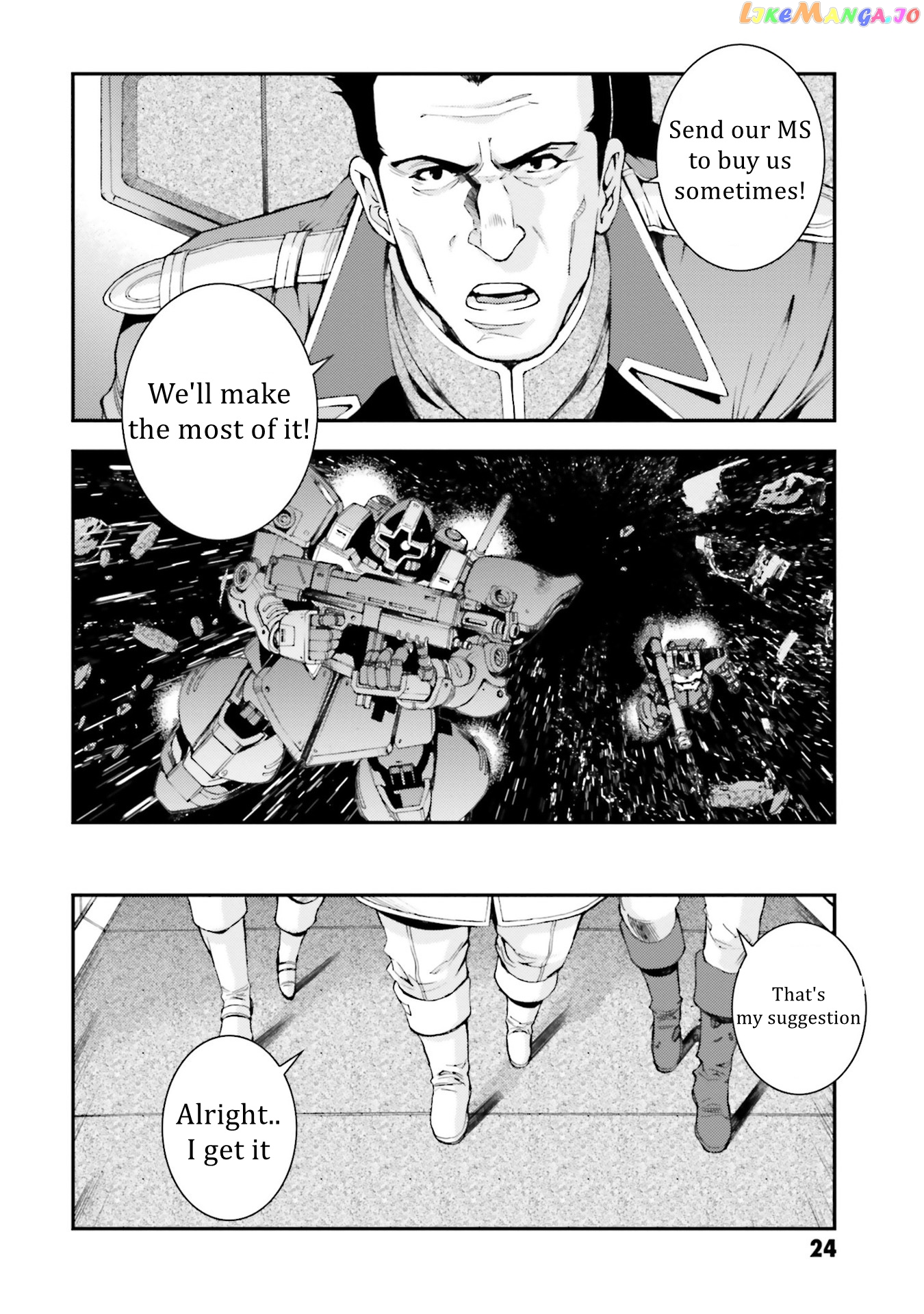 Kidou Senshi Gundam MSV-R: Johnny Ridden no Kikan chapter 96 - page 22