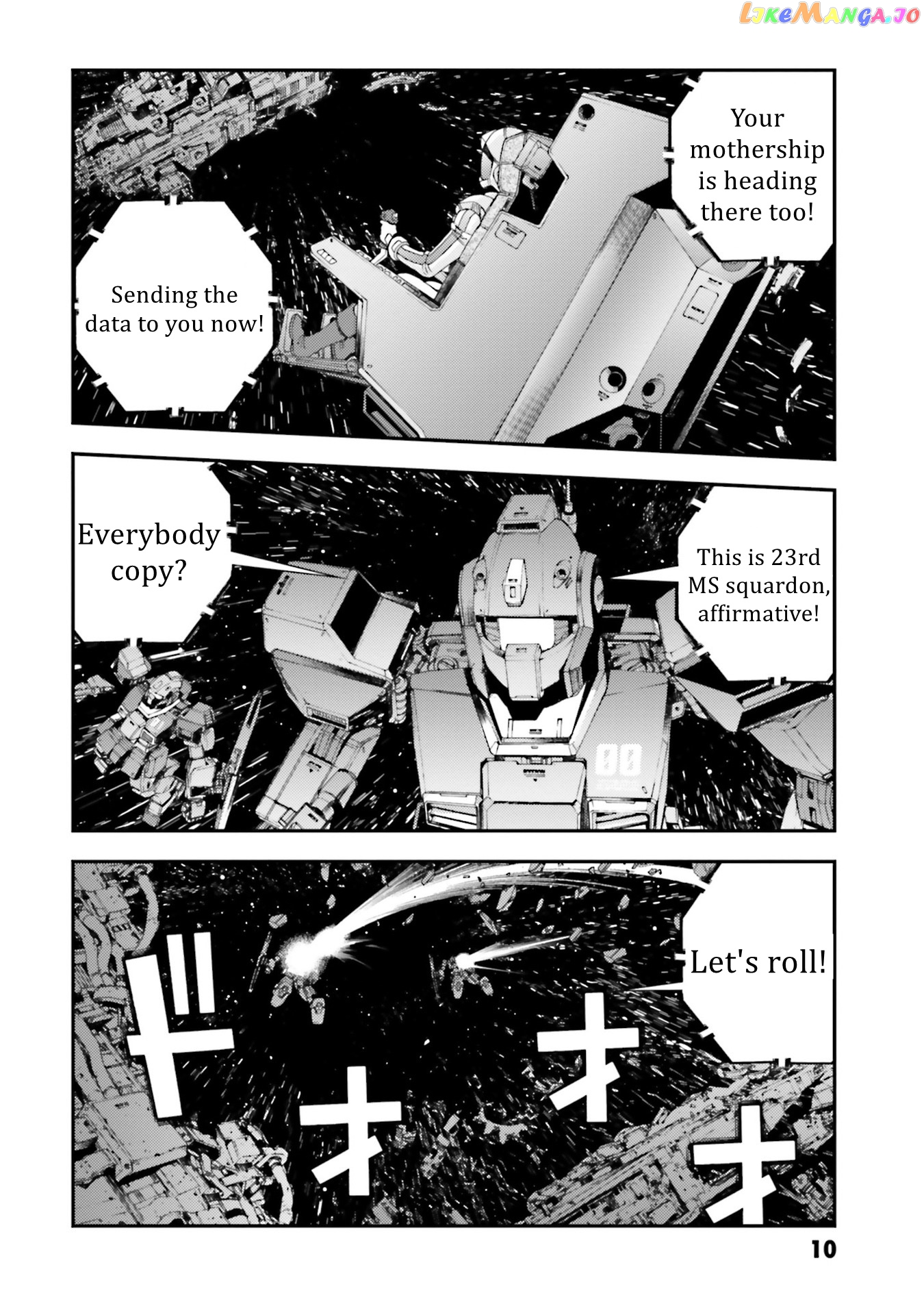 Kidou Senshi Gundam MSV-R: Johnny Ridden no Kikan chapter 96 - page 8