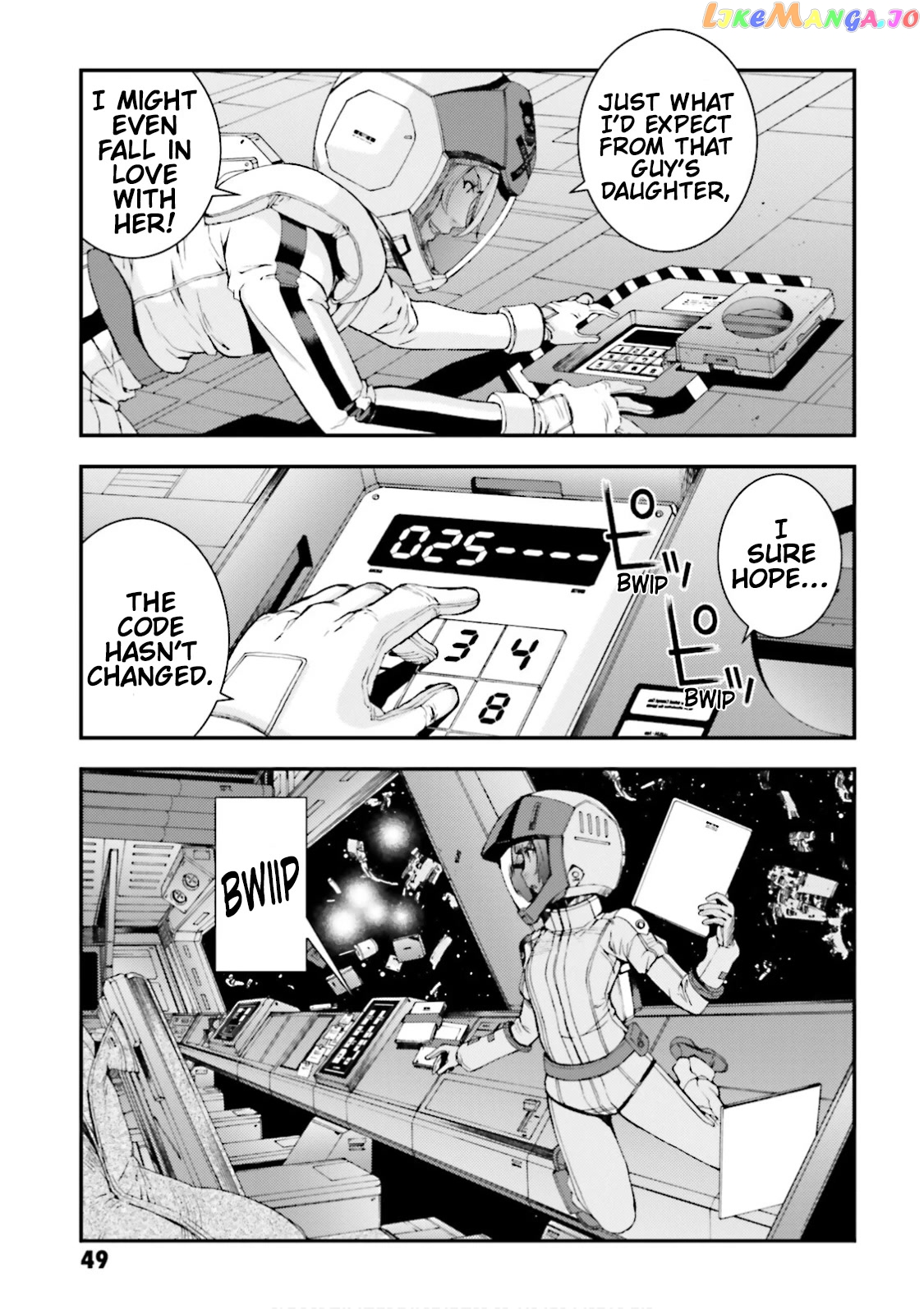 Kidou Senshi Gundam MSV-R: Johnny Ridden no Kikan chapter 81 - page 9