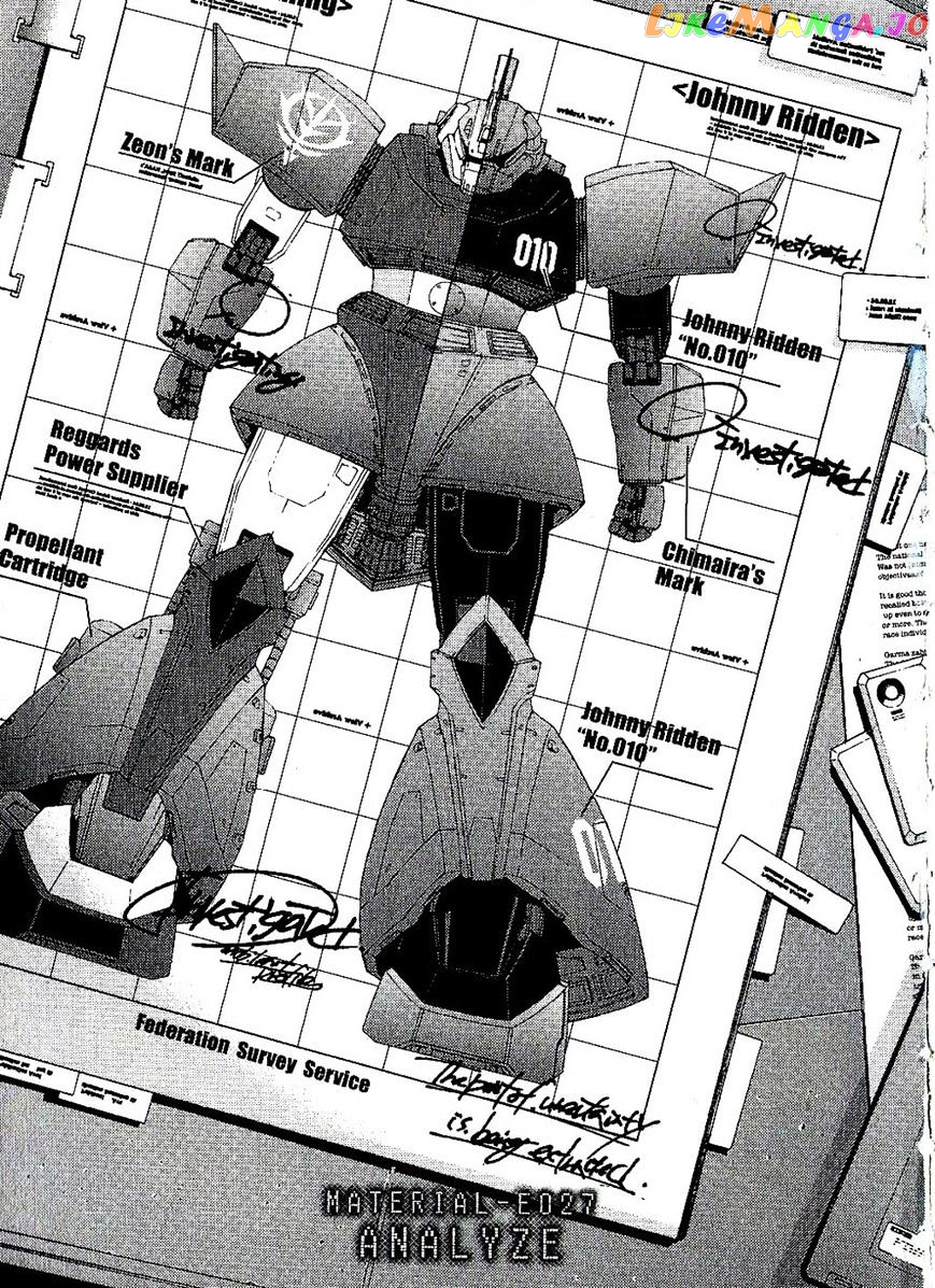 Kidou Senshi Gundam MSV-R: Johnny Ridden no Kikan chapter 27 - page 1