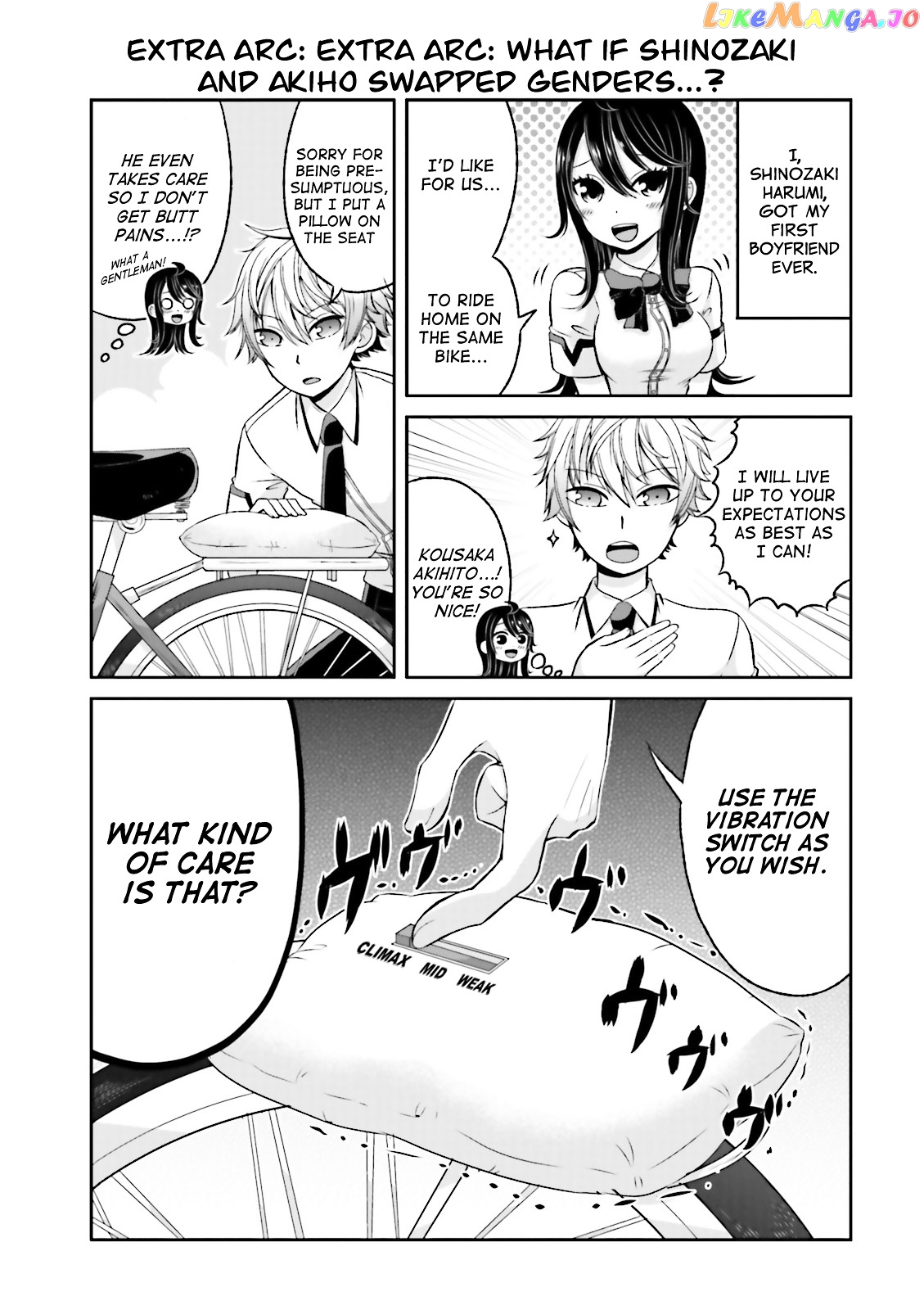 Boku No Kanojo Ga Majime Sugiru Shojo Bitch Na Ken chapter 43.2 - page 2