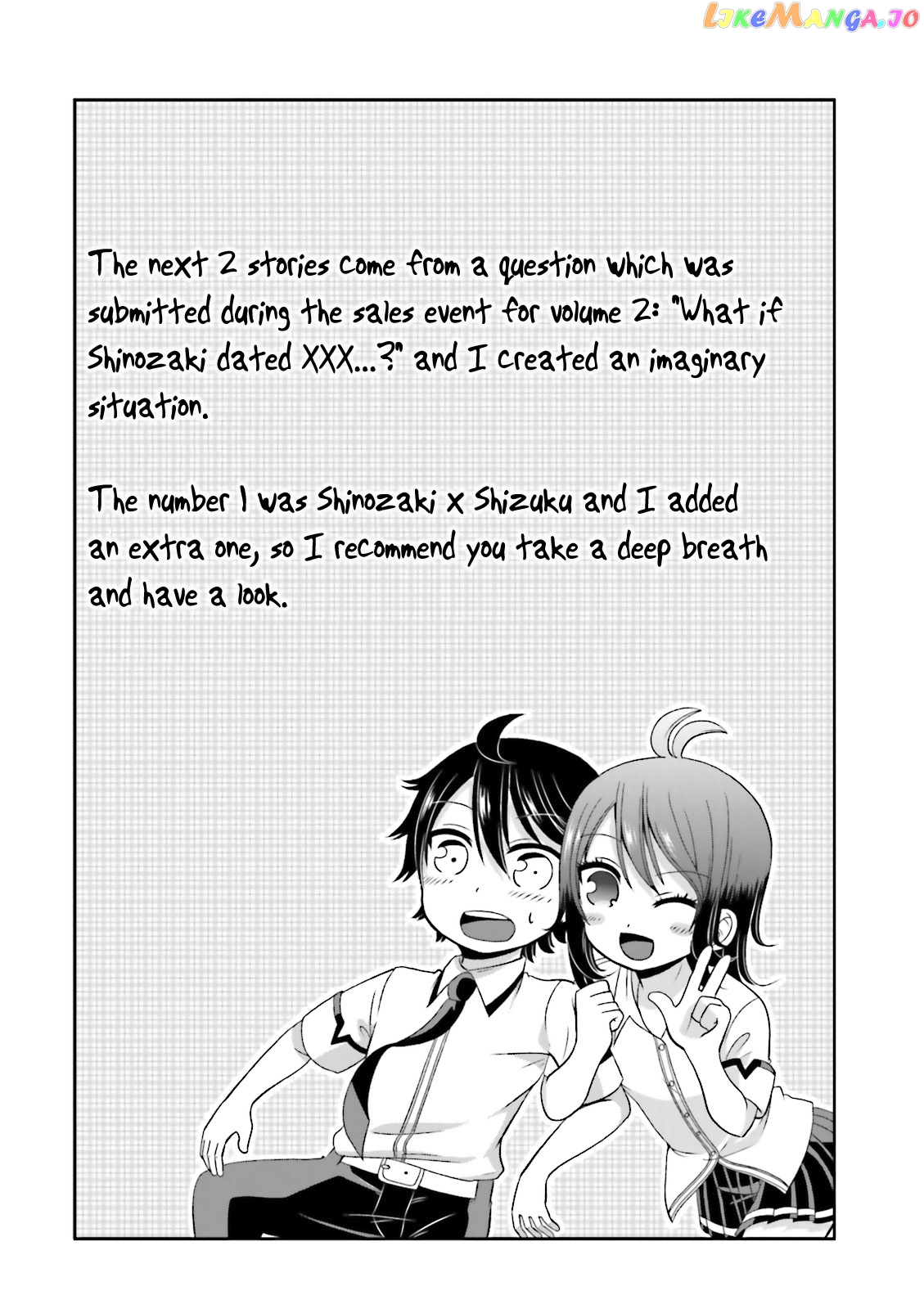 Boku No Kanojo Ga Majime Sugiru Shojo Bitch Na Ken chapter 43.5 - page 1
