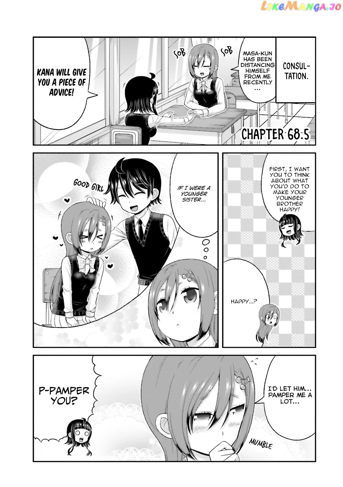 Boku No Kanojo Ga Majime Sugiru Shojo Bitch Na Ken chapter 68.5 - page 2