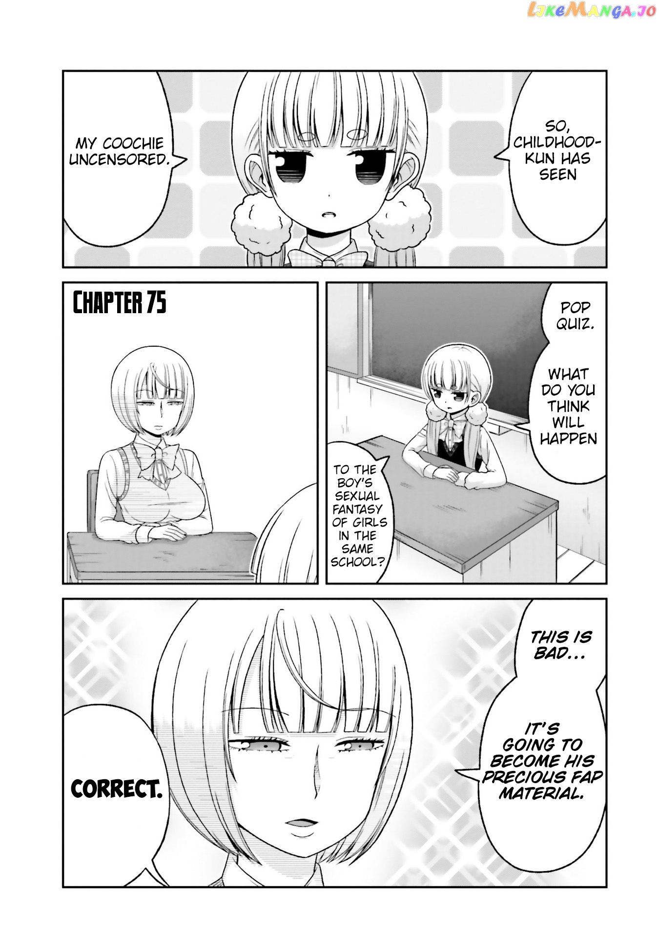 Boku No Kanojo Ga Majime Sugiru Shojo Bitch Na Ken chapter 75 - page 2