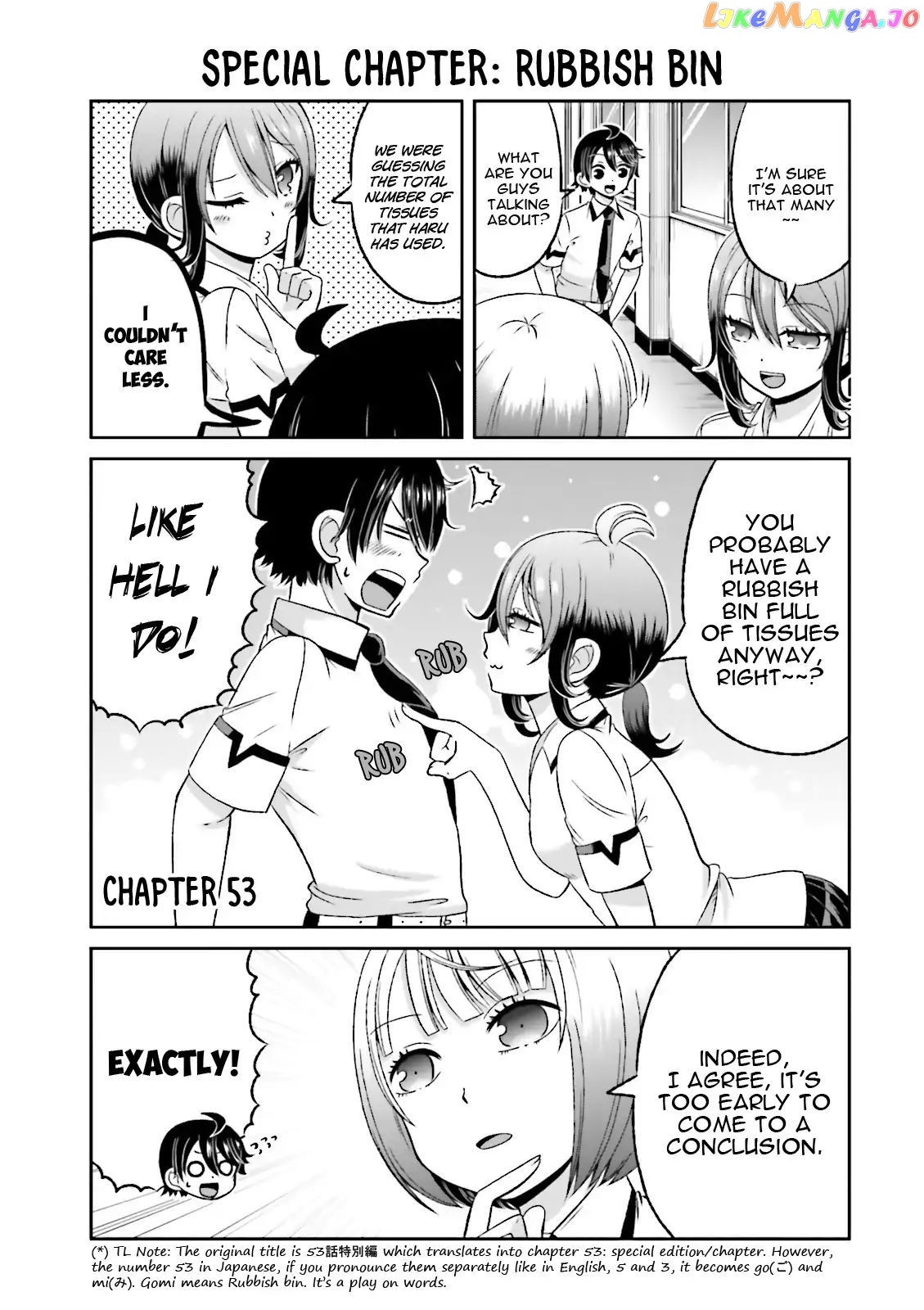 Boku No Kanojo Ga Majime Sugiru Shojo Bitch Na Ken chapter 53 - page 2