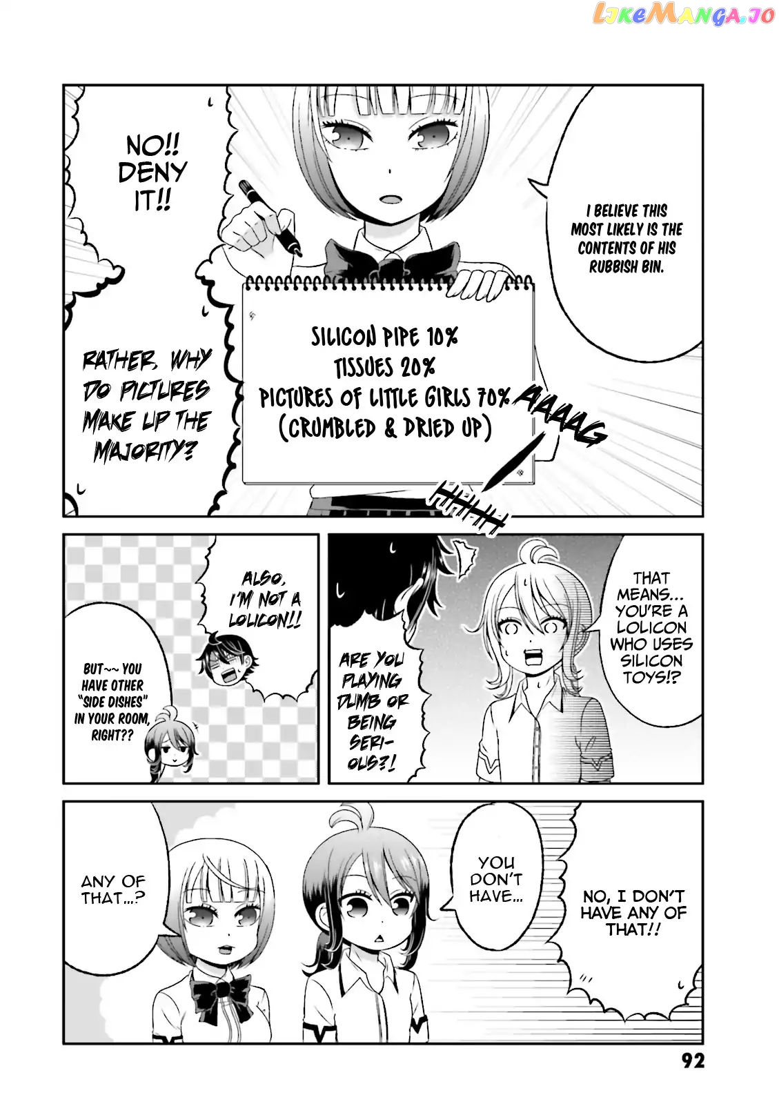 Boku No Kanojo Ga Majime Sugiru Shojo Bitch Na Ken chapter 53 - page 3