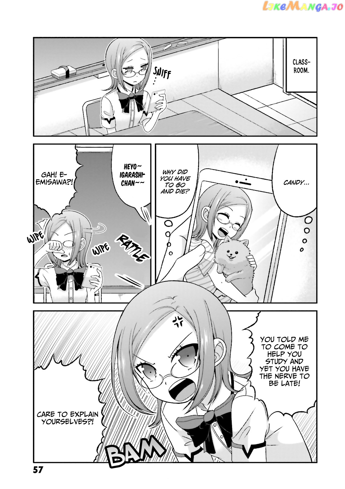 Boku No Kanojo Ga Majime Sugiru Shojo Bitch Na Ken chapter 61 - page 6