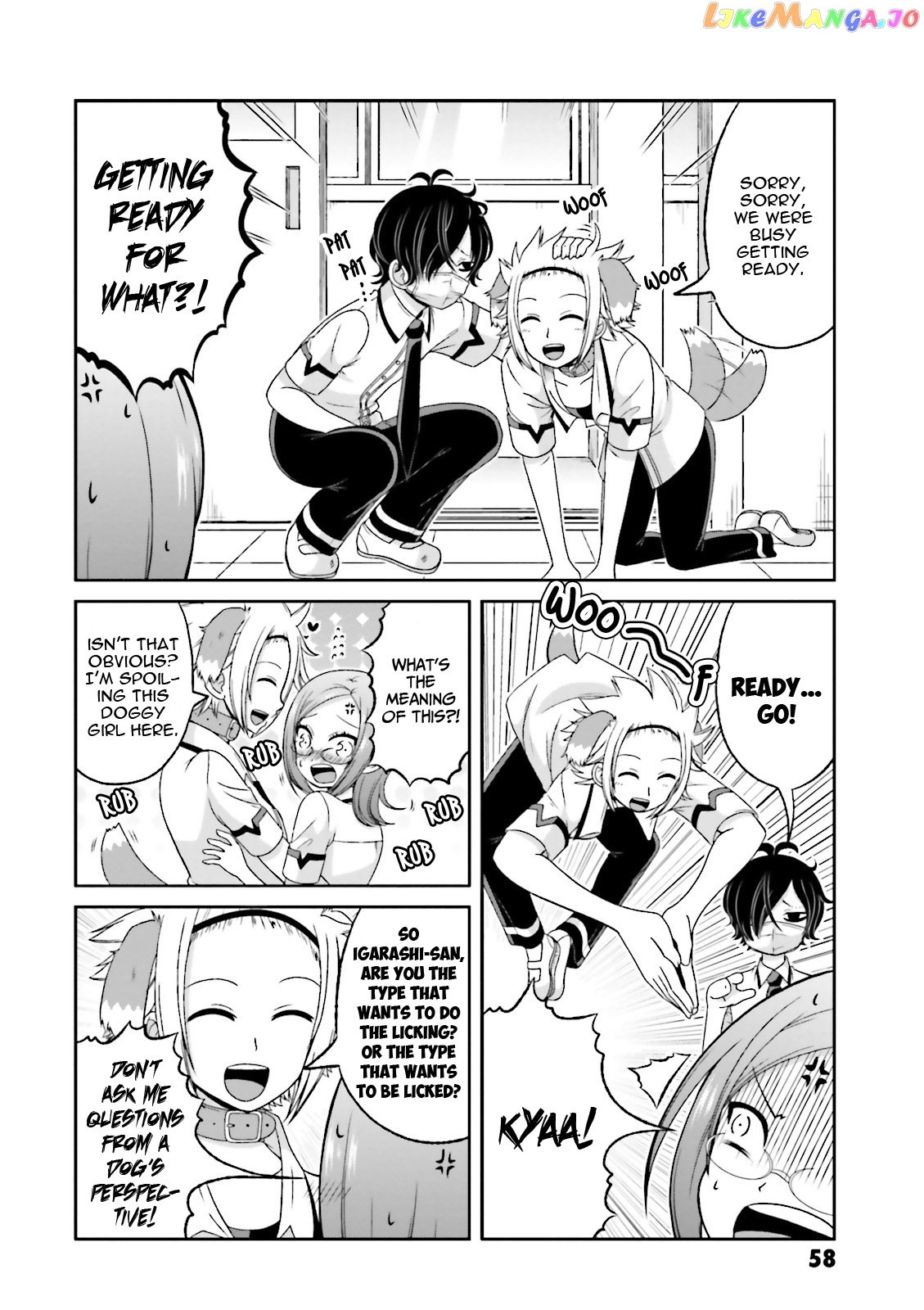 Boku No Kanojo Ga Majime Sugiru Shojo Bitch Na Ken chapter 61 - page 7