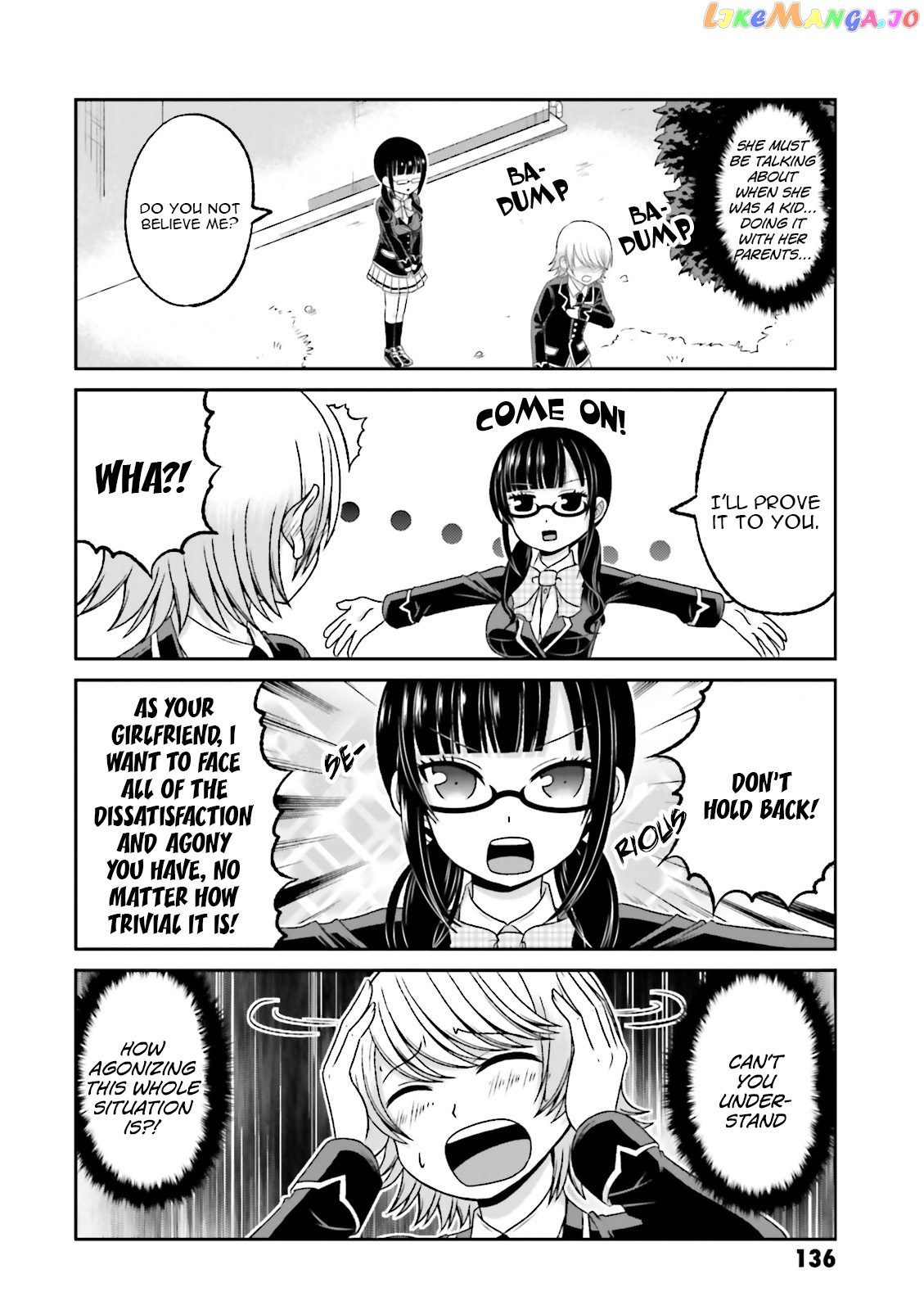 Boku No Kanojo Ga Majime Sugiru Shojo Bitch Na Ken chapter 63.5 - page 8