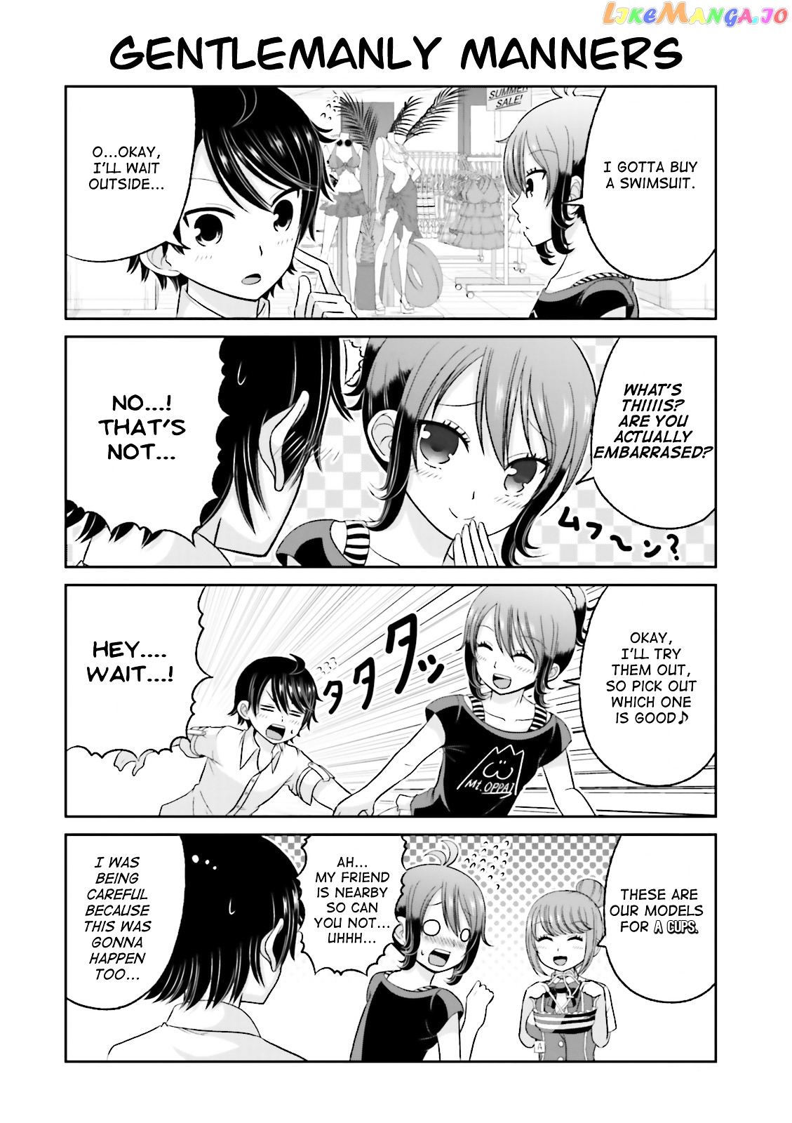 Boku No Kanojo Ga Majime Sugiru Shojo Bitch Na Ken chapter 38 - page 3