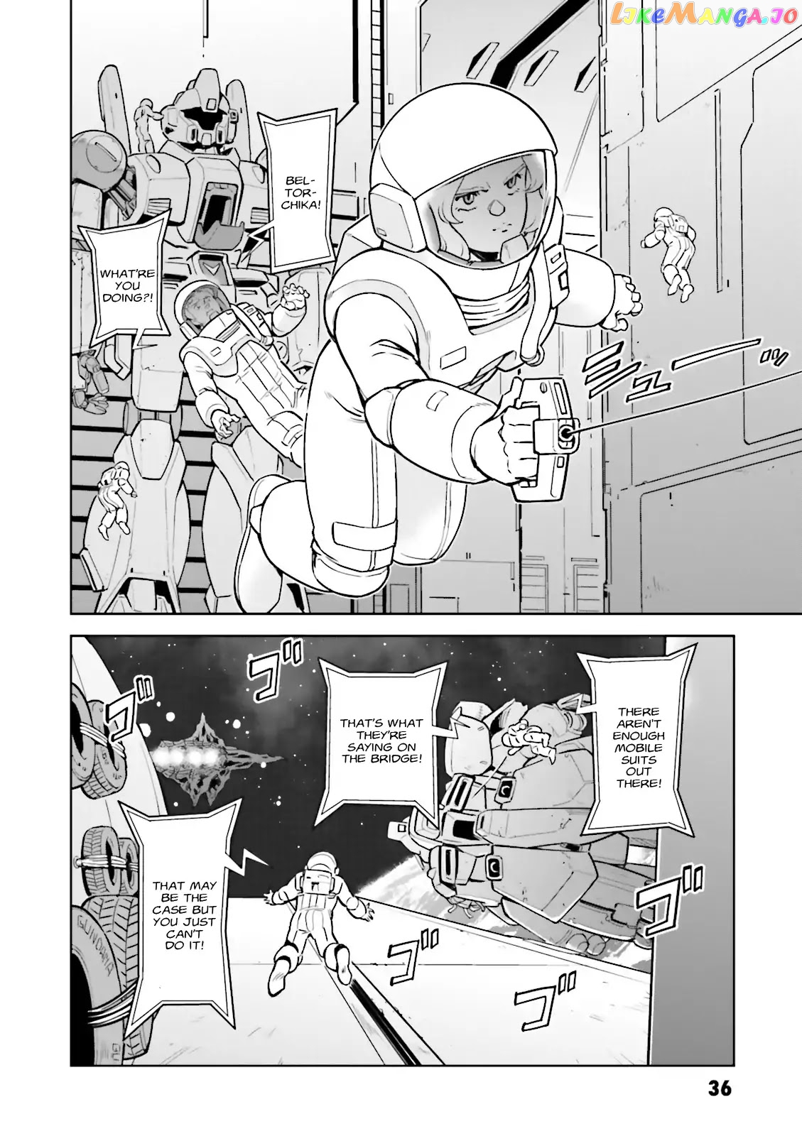 Kidou Senshi Gundam Gyakushuu no Char - Beltorchika Children chapter 22 - page 2