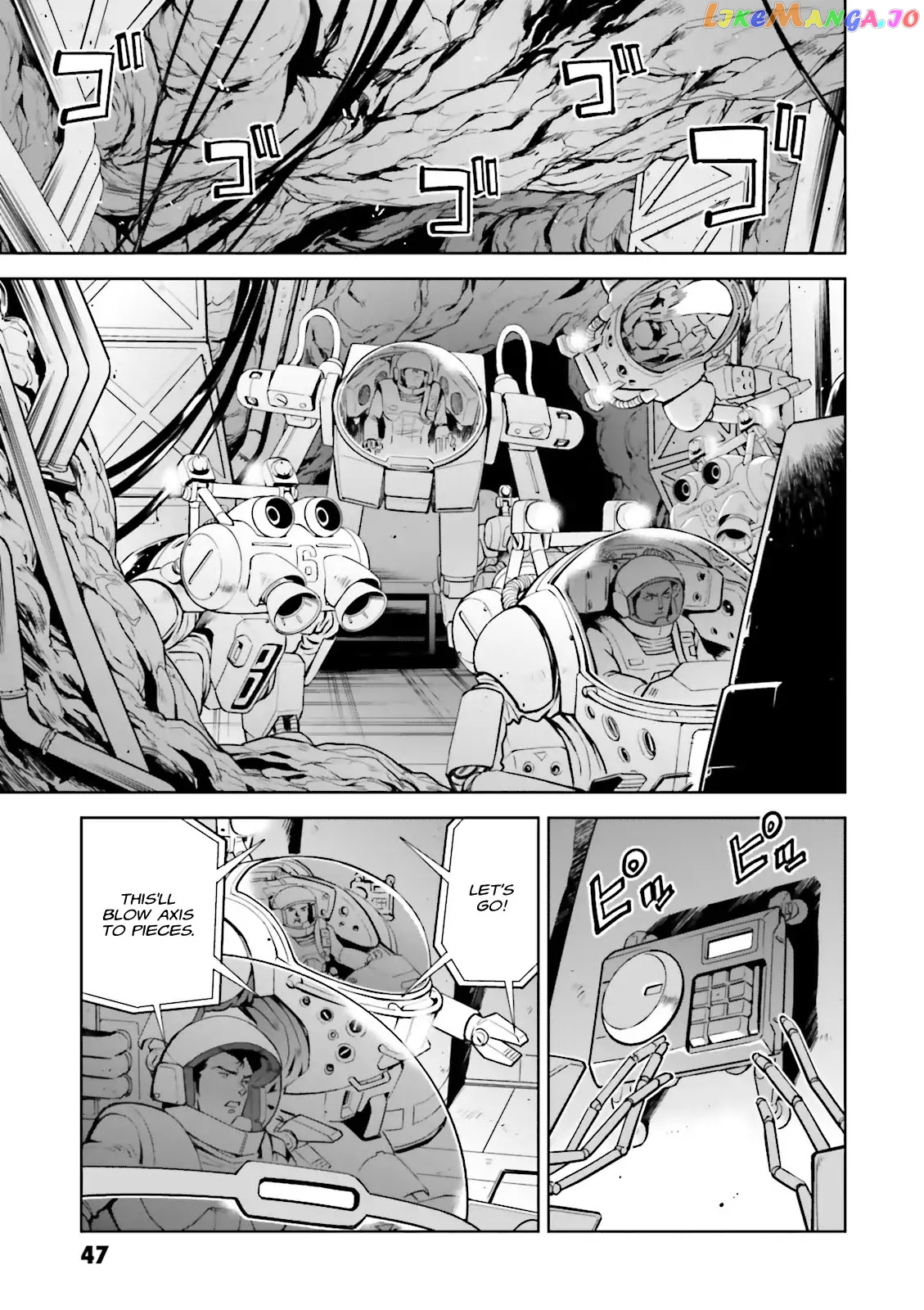 Kidou Senshi Gundam Gyakushuu no Char - Beltorchika Children chapter 27 - page 15