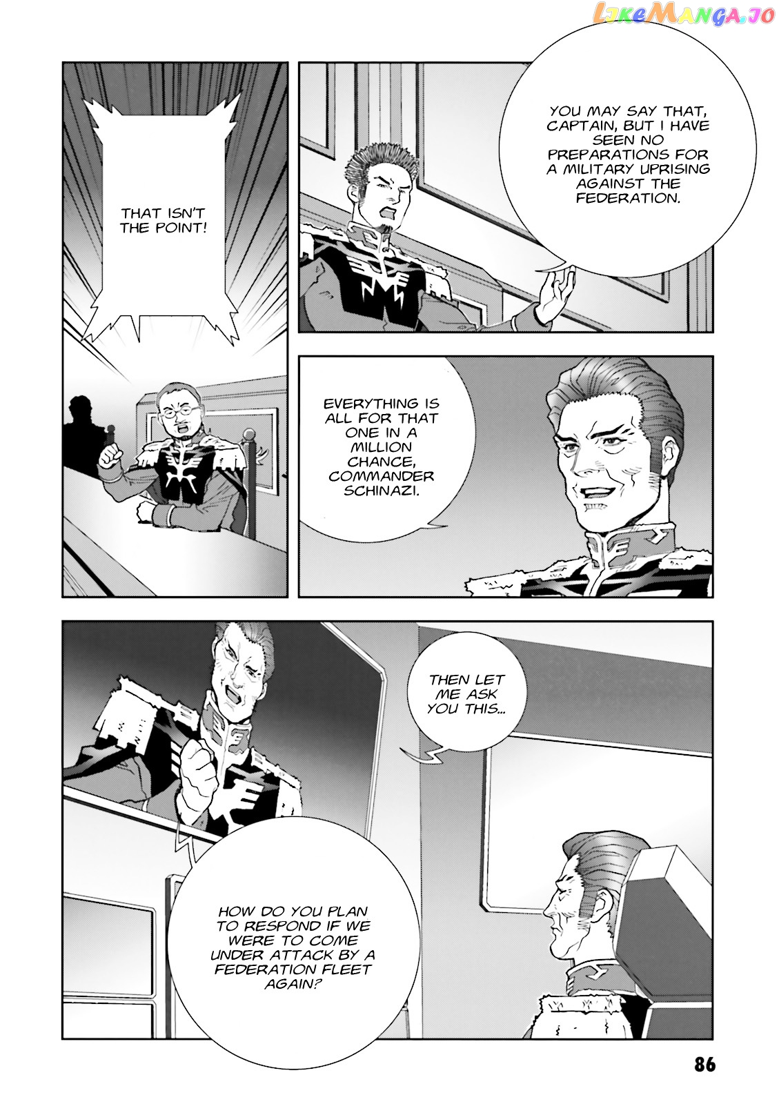 Kidou Senshi Gundam: C.D.A. Wakaki Suisei no Shouzou chapter 57 - page 20