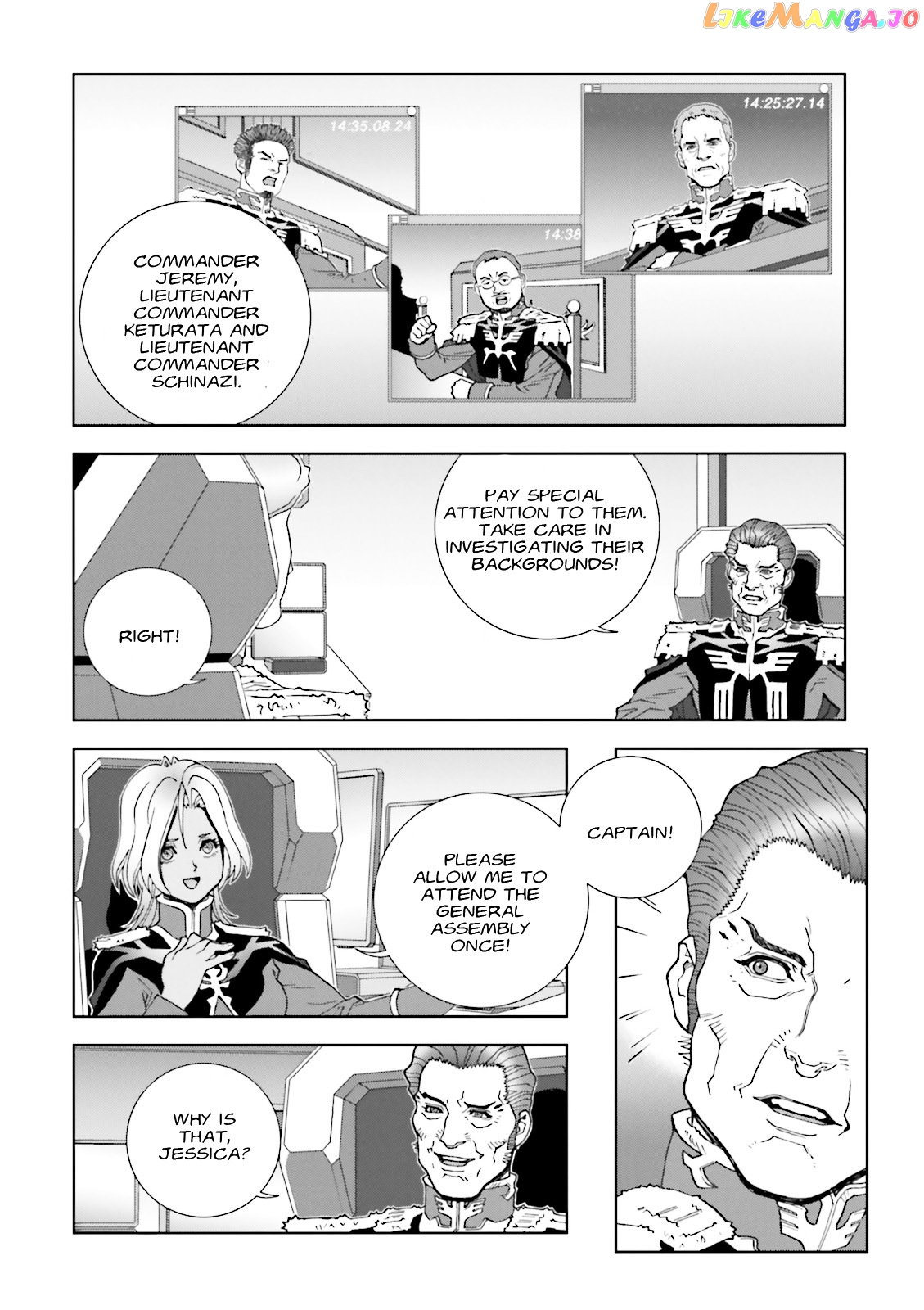 Kidou Senshi Gundam: C.D.A. Wakaki Suisei no Shouzou chapter 57 - page 22