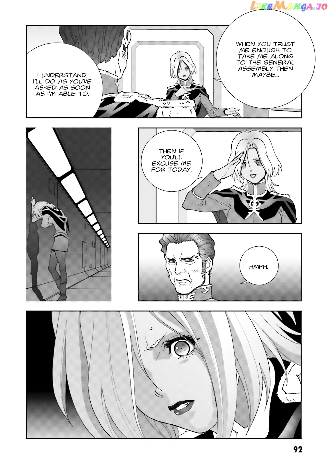 Kidou Senshi Gundam: C.D.A. Wakaki Suisei no Shouzou chapter 57 - page 26