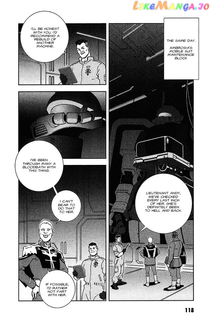 Kidou Senshi Gundam: C.D.A. Wakaki Suisei no Shouzou chapter 33 - page 117
