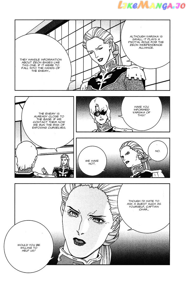Kidou Senshi Gundam: C.D.A. Wakaki Suisei no Shouzou chapter 33 - page 128