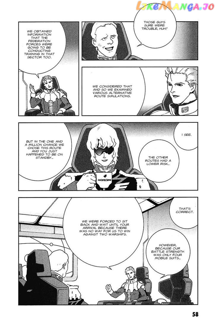 Kidou Senshi Gundam: C.D.A. Wakaki Suisei no Shouzou chapter 33 - page 58
