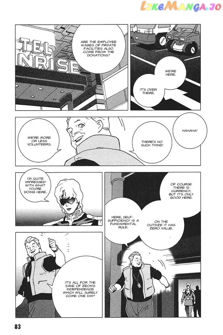 Kidou Senshi Gundam: C.D.A. Wakaki Suisei no Shouzou chapter 33 - page 83
