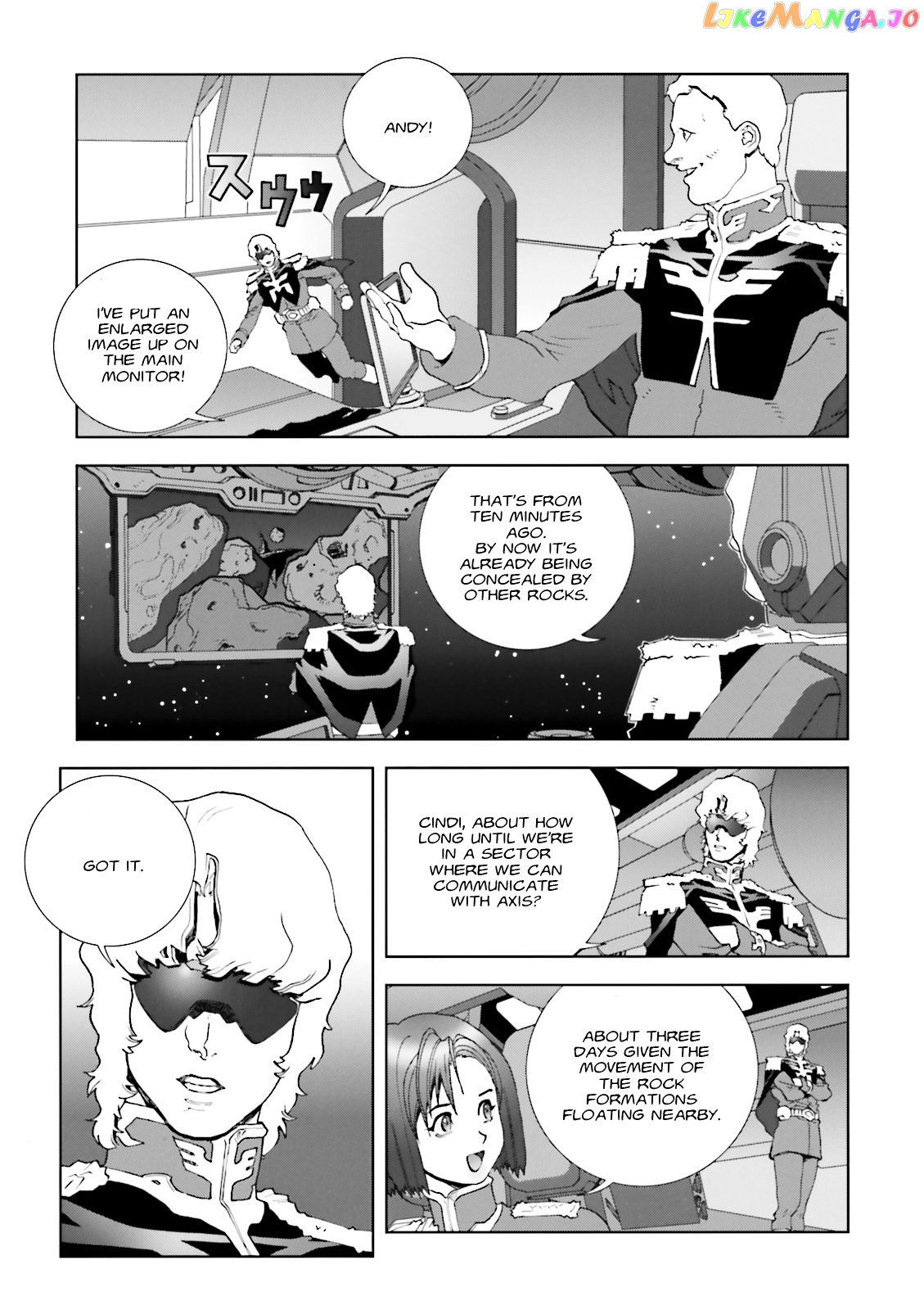 Kidou Senshi Gundam: C.D.A. Wakaki Suisei no Shouzou chapter 58 - page 35