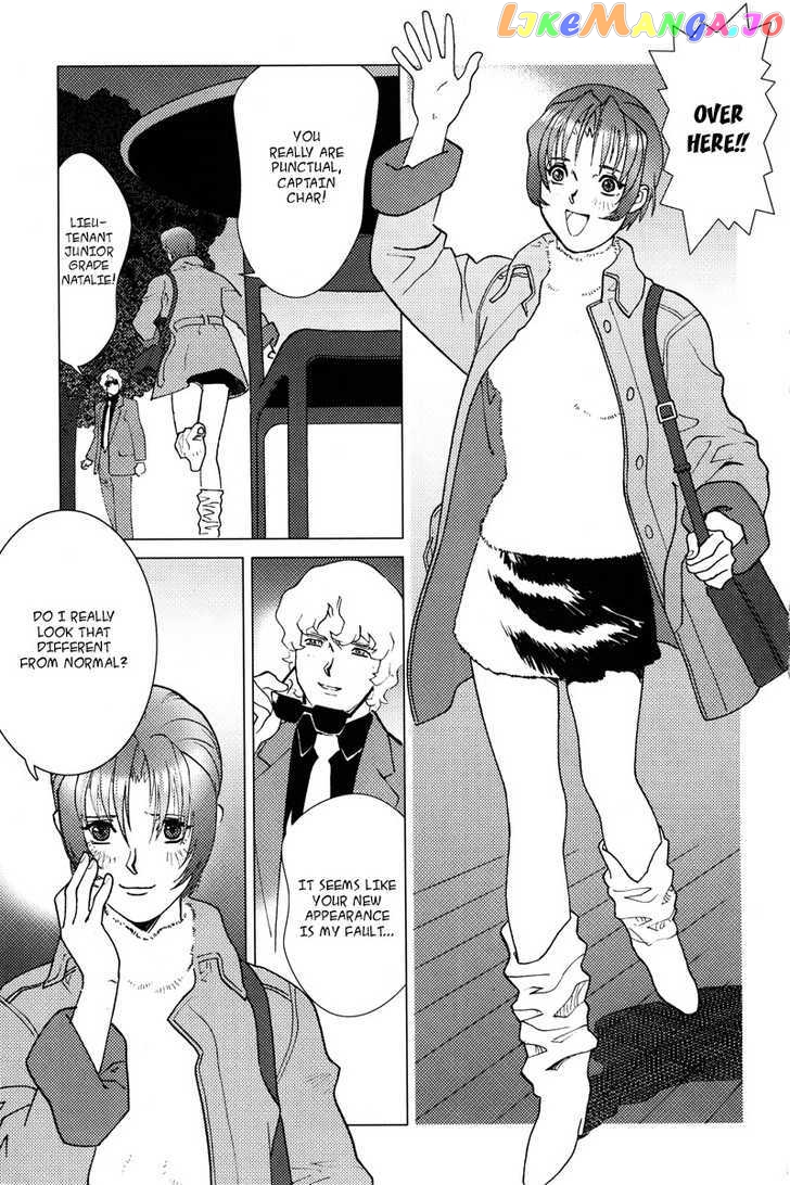 Kidou Senshi Gundam: C.D.A. Wakaki Suisei no Shouzou chapter 1-4 - page 121