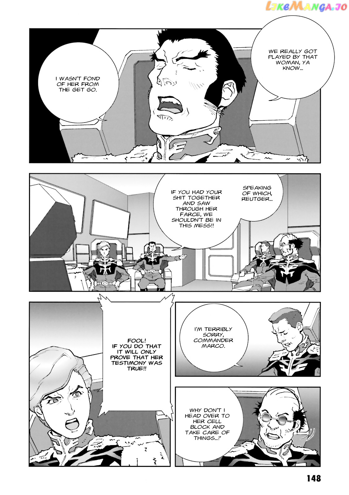Kidou Senshi Gundam: C.D.A. Wakaki Suisei no Shouzou chapter 59 - page 10