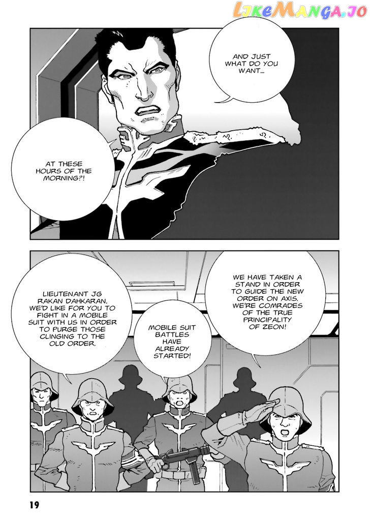 Kidou Senshi Gundam: C.D.A. Wakaki Suisei no Shouzou chapter 60 - page 19