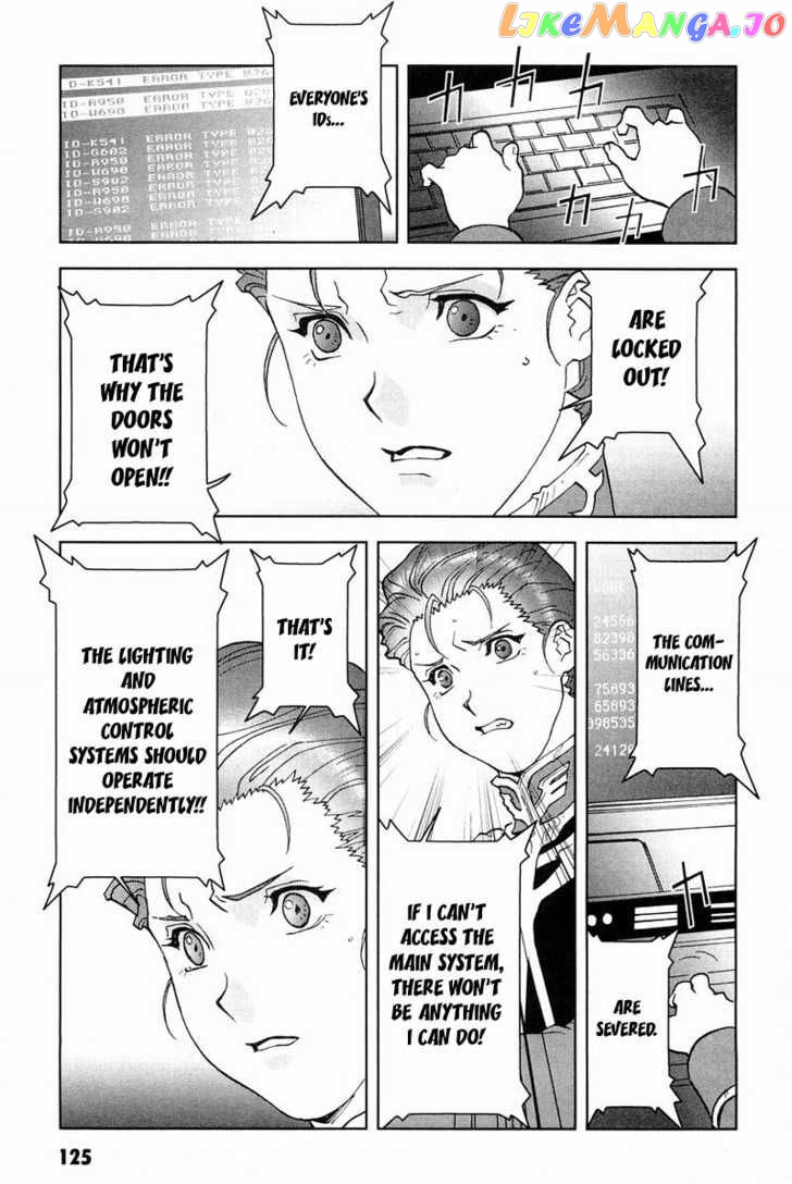 Kidou Senshi Gundam: C.D.A. Wakaki Suisei no Shouzou chapter 15-18 - page 124