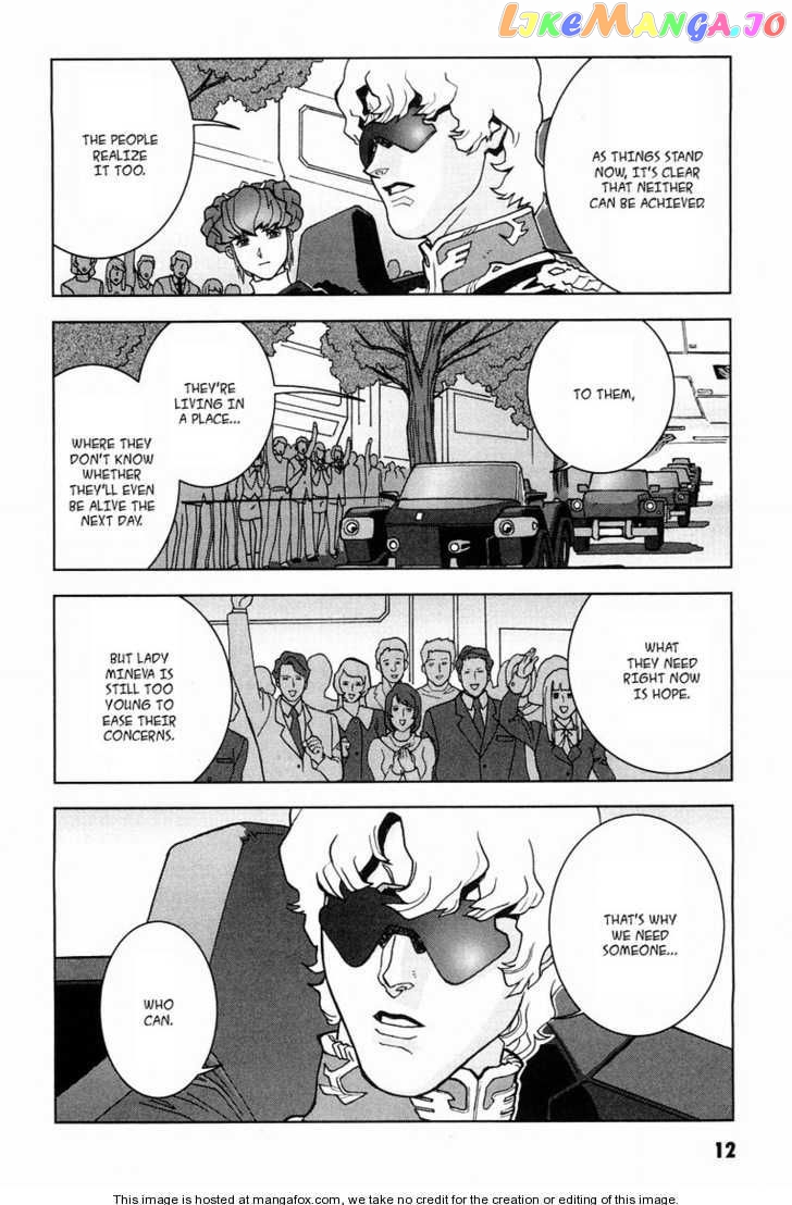 Kidou Senshi Gundam: C.D.A. Wakaki Suisei no Shouzou chapter 15-18 - page 13