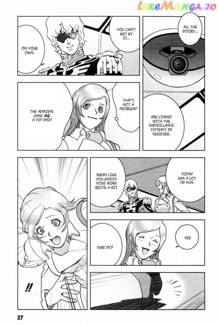 Kidou Senshi Gundam: C.D.A. Wakaki Suisei no Shouzou chapter 15-18 - page 38