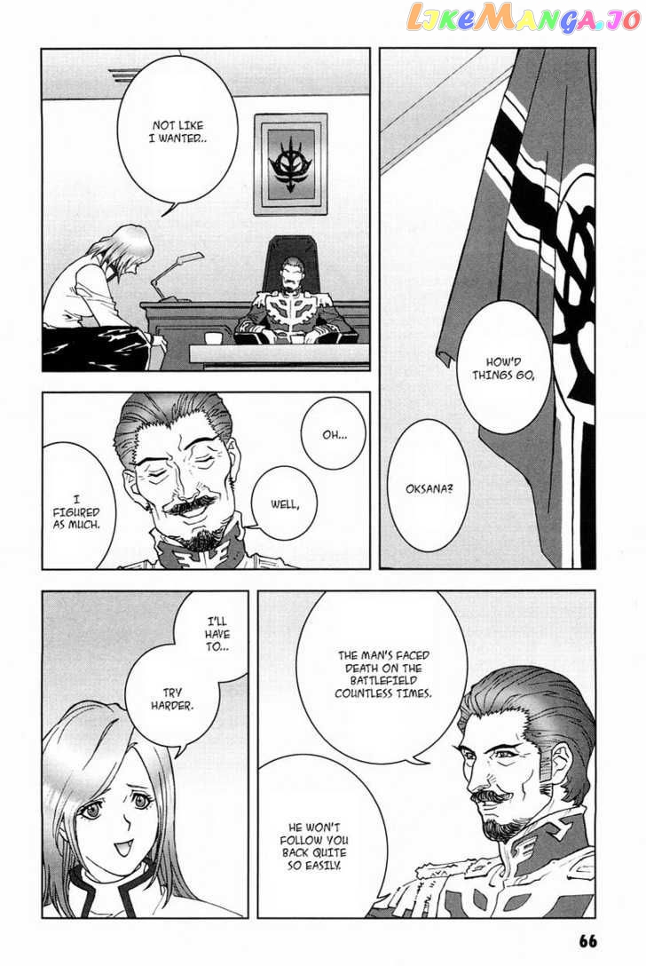 Kidou Senshi Gundam: C.D.A. Wakaki Suisei no Shouzou chapter 15-18 - page 67