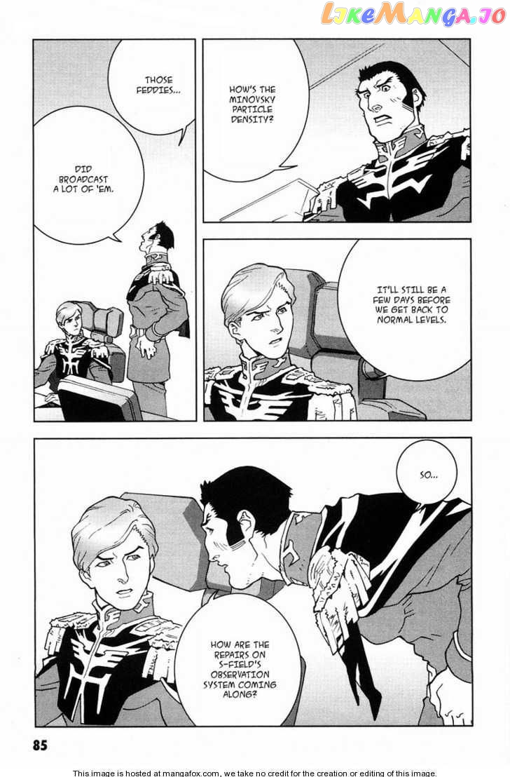 Kidou Senshi Gundam: C.D.A. Wakaki Suisei no Shouzou chapter 15-18 - page 85