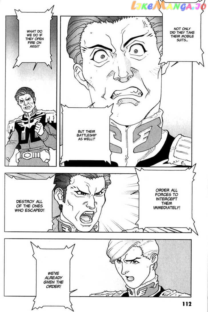 Kidou Senshi Gundam: C.D.A. Wakaki Suisei no Shouzou chapter 19-22 - page 111