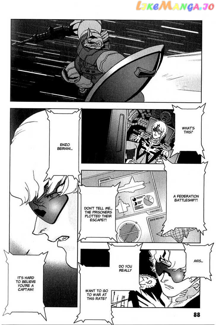 Kidou Senshi Gundam: C.D.A. Wakaki Suisei no Shouzou chapter 19-22 - page 88