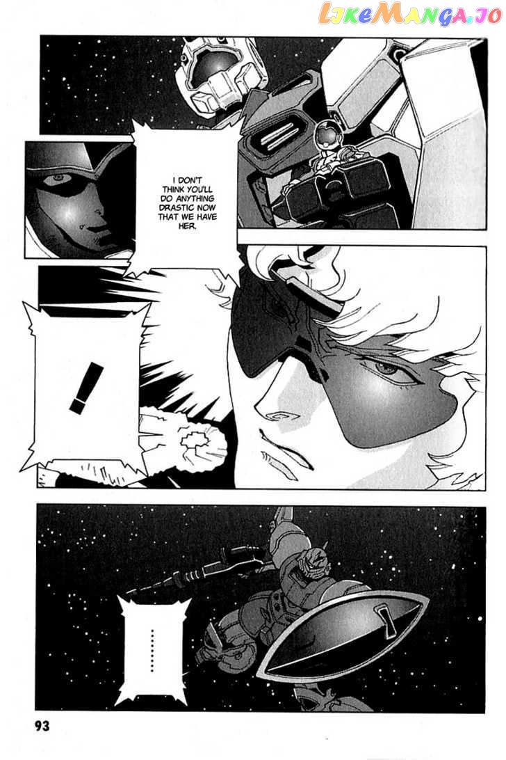 Kidou Senshi Gundam: C.D.A. Wakaki Suisei no Shouzou chapter 19-22 - page 93