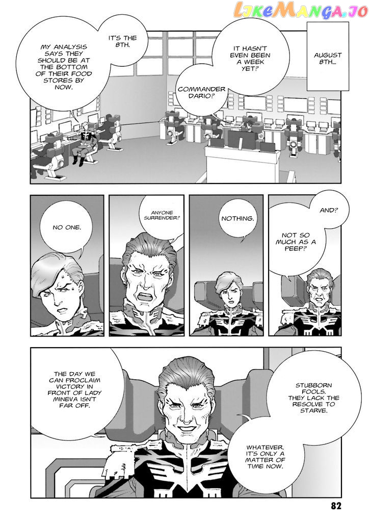 Kidou Senshi Gundam: C.D.A. Wakaki Suisei no Shouzou chapter 62 - page 14