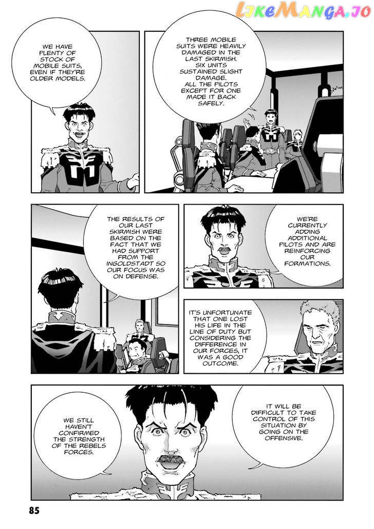 Kidou Senshi Gundam: C.D.A. Wakaki Suisei no Shouzou chapter 62 - page 17