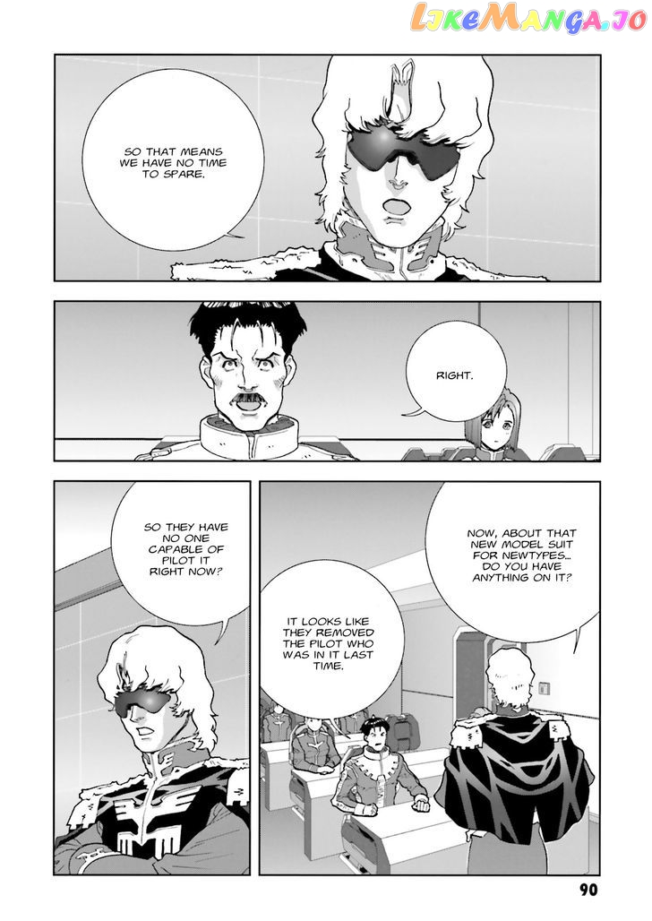 Kidou Senshi Gundam: C.D.A. Wakaki Suisei no Shouzou chapter 62 - page 22