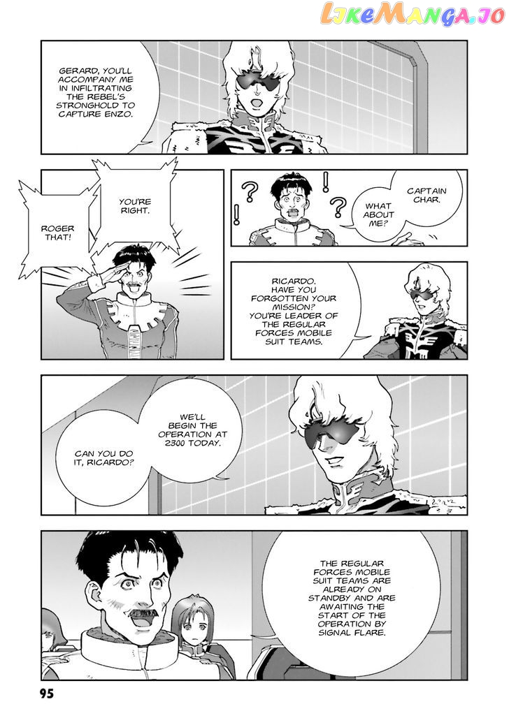 Kidou Senshi Gundam: C.D.A. Wakaki Suisei no Shouzou chapter 62 - page 27