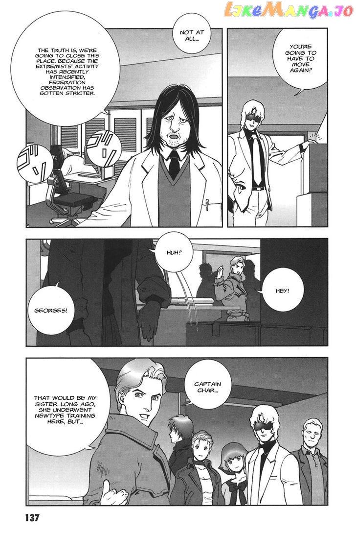 Kidou Senshi Gundam: C.D.A. Wakaki Suisei no Shouzou chapter 38-44 - page 138