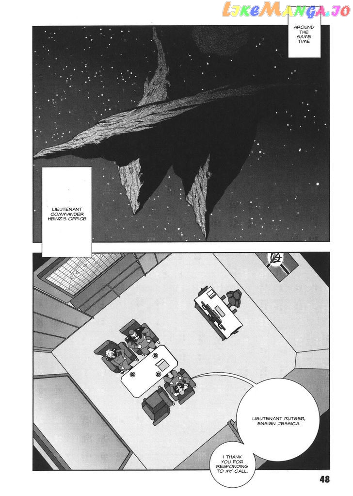 Kidou Senshi Gundam: C.D.A. Wakaki Suisei no Shouzou chapter 38-44 - page 49