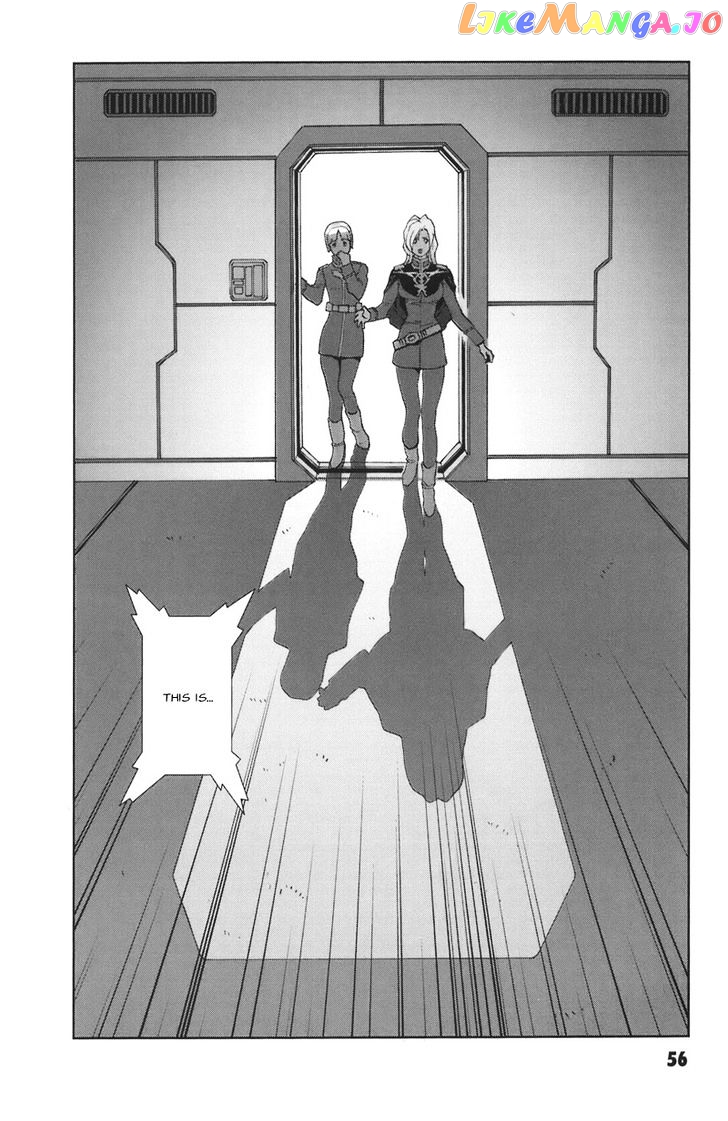 Kidou Senshi Gundam: C.D.A. Wakaki Suisei no Shouzou chapter 38-44 - page 57