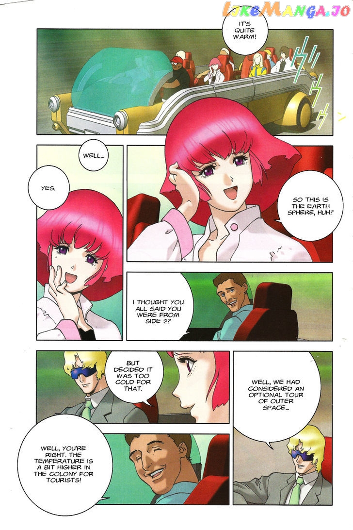 Kidou Senshi Gundam: C.D.A. Wakaki Suisei no Shouzou chapter 38-44 - page 88