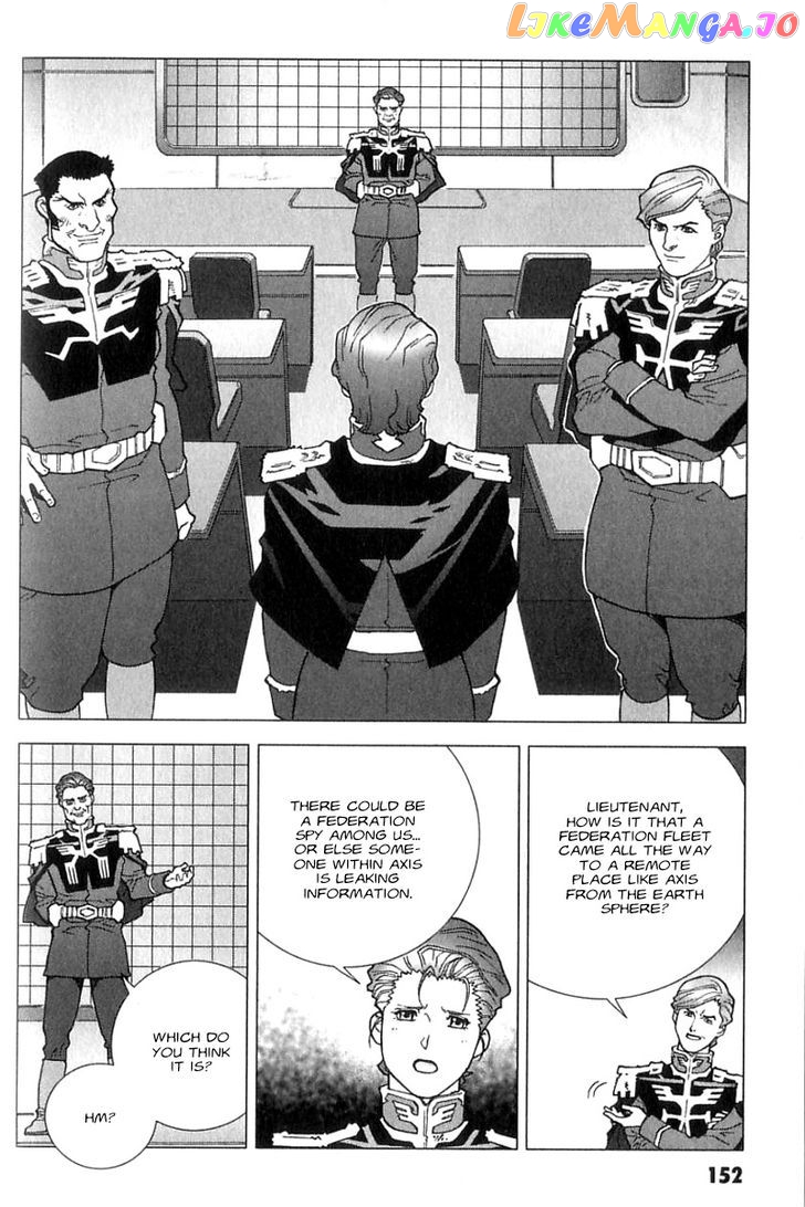 Kidou Senshi Gundam: C.D.A. Wakaki Suisei no Shouzou chapter 23 - page 152