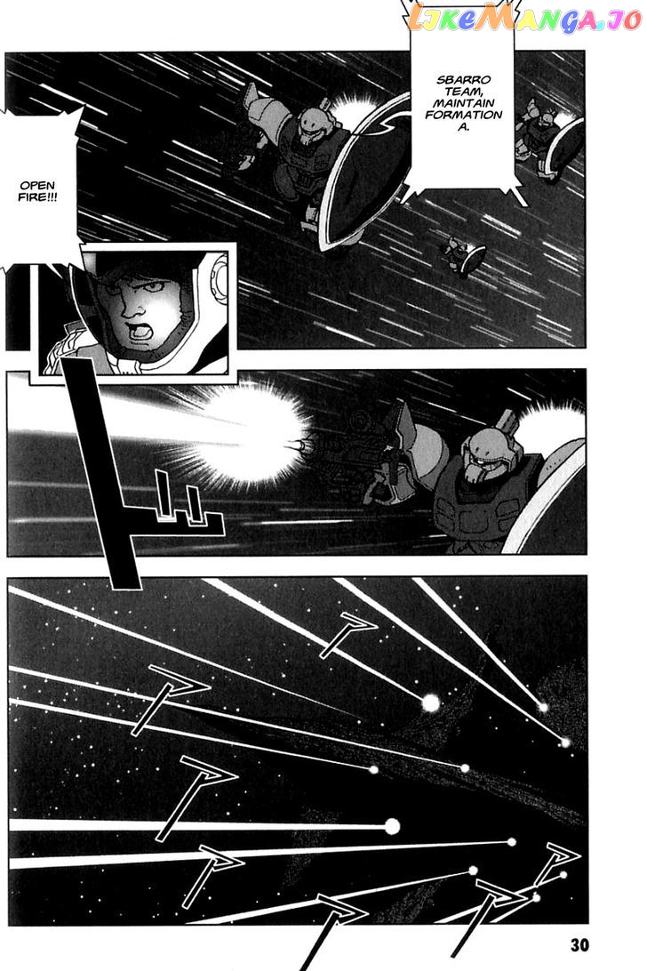 Kidou Senshi Gundam: C.D.A. Wakaki Suisei no Shouzou chapter 23 - page 30