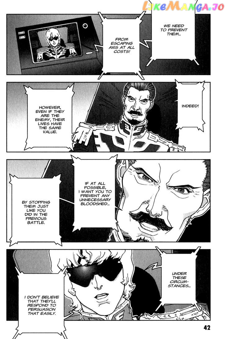 Kidou Senshi Gundam: C.D.A. Wakaki Suisei no Shouzou chapter 23 - page 42
