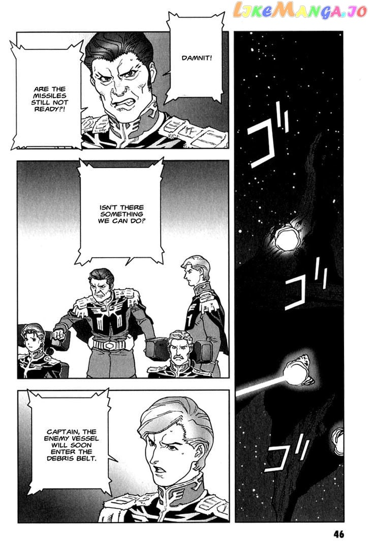 Kidou Senshi Gundam: C.D.A. Wakaki Suisei no Shouzou chapter 23 - page 46