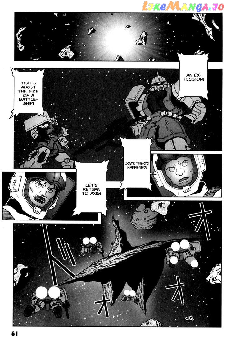 Kidou Senshi Gundam: C.D.A. Wakaki Suisei no Shouzou chapter 23 - page 61